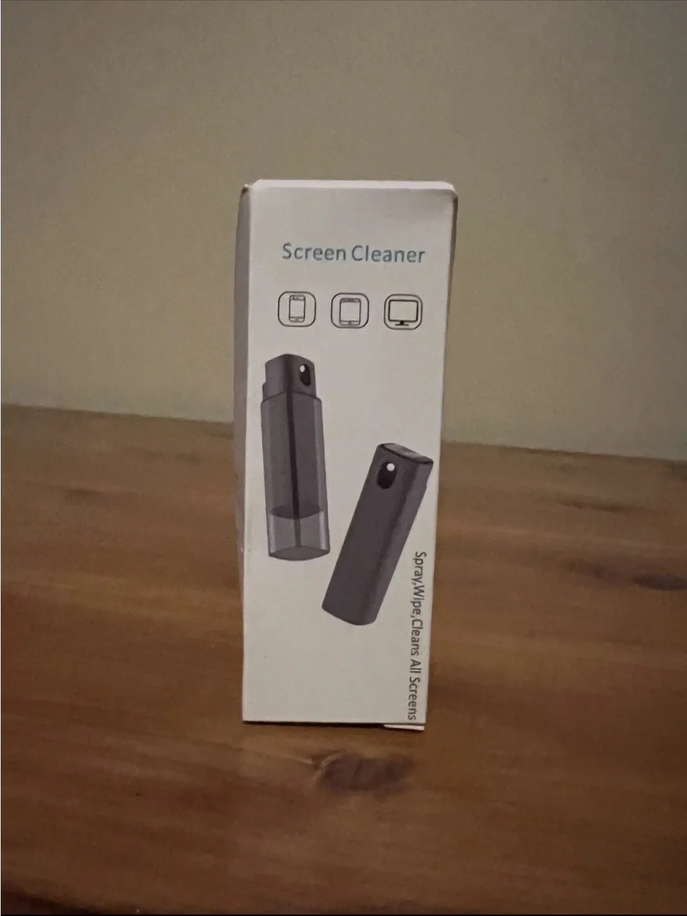 Screen Cleaner Spray for Car Truck or Electronics - Black 10ML